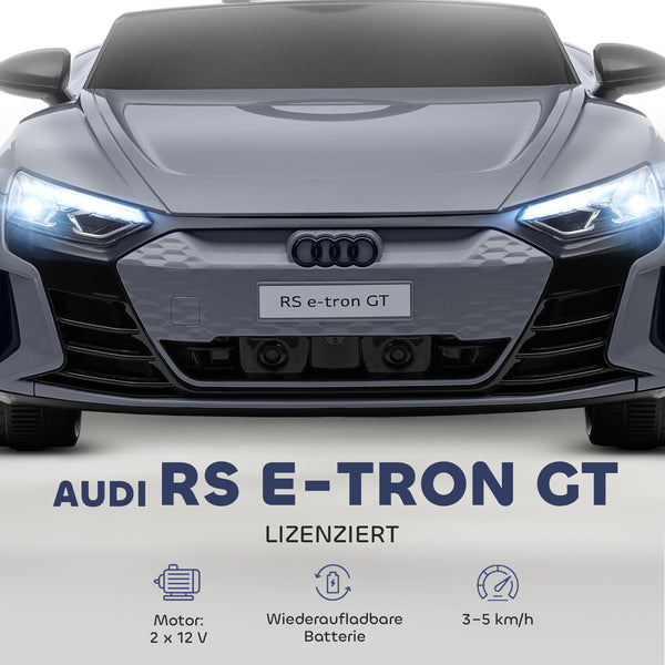 Kinder Elektroauto Audi mit Fernbedienung und Musik für 3-5 Jahre