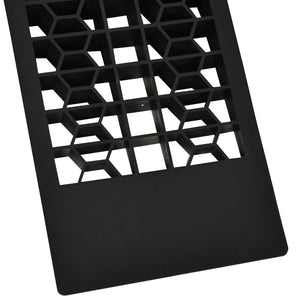 Auffahrrampe 2er Set Gummi 70x20x8cm Schwarz