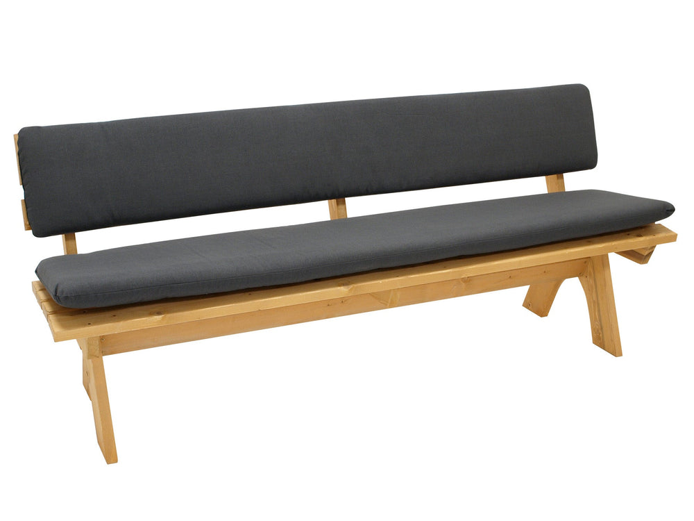Garten Auflagenset ARIZONA für Bank 4-sitzer, anthrazit, 2-teilig