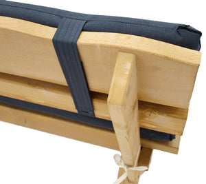 Garten Auflagenset ARIZONA für Bank 4-sitzer, anthrazit, 2-teilig