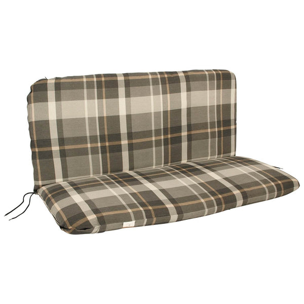 Auflage SEATTLE grau/beige 2-sitzer Bank
