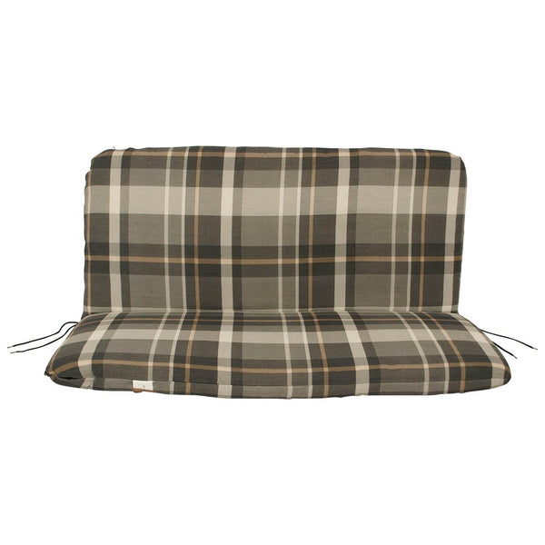 Auflage SEATTLE grau/beige 2-sitzer Bank