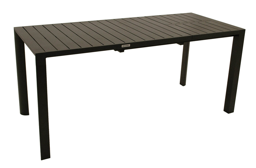 Gartentisch Ausziehtisch LAGOS 120/162x70cm Aluminium grau