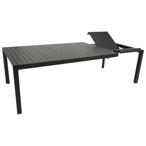 Ausziehtisch LAGOS XL 195/255X120cm, Aluminium anthrazit
