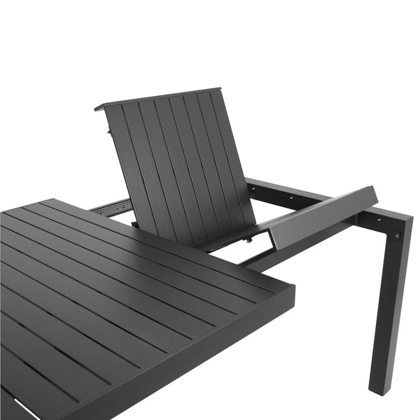Ausziehtisch LAGOS XL 195/255X120cm, Aluminium anthrazit
