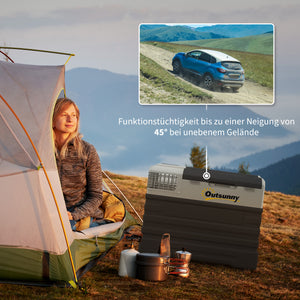 Autokühlschrank Kühlbox mobil für Camping 56L -20° bis 20°C