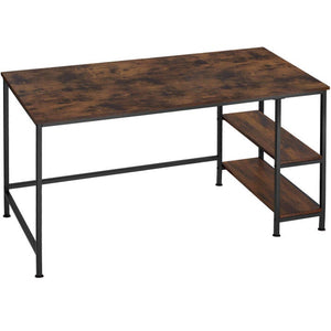 Computer-Schreibtisch Canton 120x60x75,5cm Industrial dunkelbraun