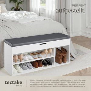 Schuhbank Natalya weiss