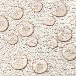 3 Zonen Massageliege mit 5cm Polsterung, Rollen und Aluminiumgestell beige