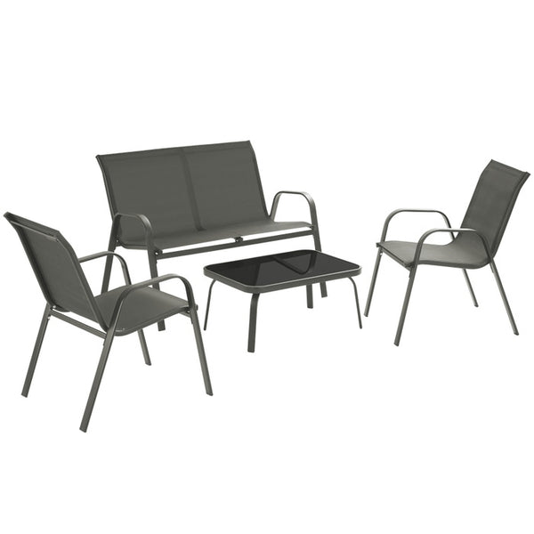 Sitzgruppe Nora anthrazit
