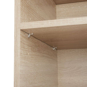 Sideboard Navan 147x41x60,5cm Industrial Holz hell, Eiche Sonoma