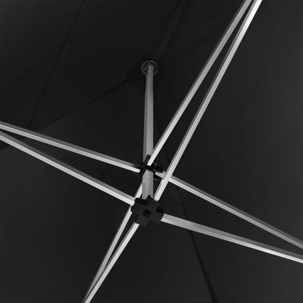 Aluminium Faltpavillon Viola schwarz