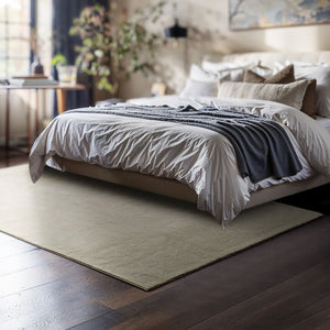 Tapis à poils courts Soft Zone Sable 120 x 170 cm 