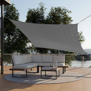Sonnensegel Sunny grau 2 x 4 m