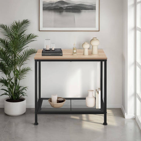 Beistelltisch Filton Industrial Holz hell, Eiche Sonoma