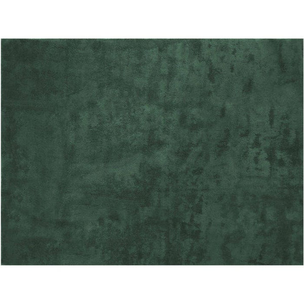 Tapis à poils courts Soft Zone vert 140 x 200 cm 