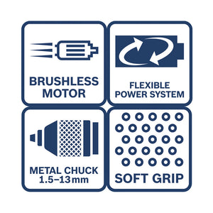 Bosch 2 Tool kit 18V GSB+GDR+2x4Ah+ GAL 0.615.A50.069