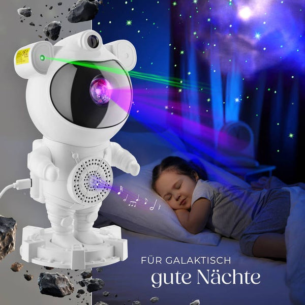 LED-Sternenhimmel-Projektor Astronaut weiss