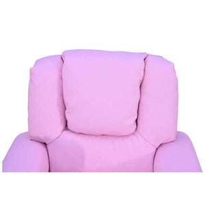 Kindersessel Minisessel Kindersofa für 3-6 Jahre alt Liegefunktion Rosa