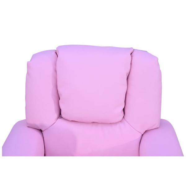 Kindersessel Minisessel Kindersofa für 3-6 Jahre alt Liegefunktion Rosa