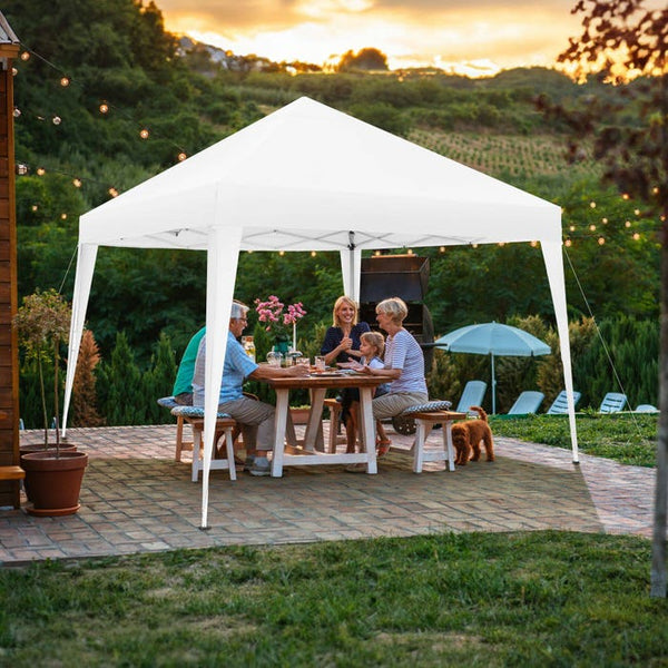 Faltbarer Pavillon Linosa 3x3 m weiss