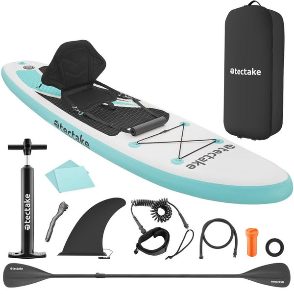 Stand-Up Paddle Board Zenon weiß/türkis