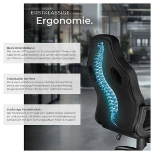 Benny office chair, black