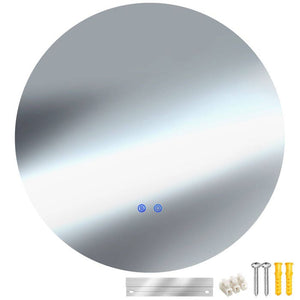 Runder LED Badezimmerspiegel Aurora 70 cm