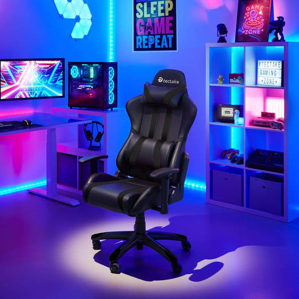 Racing Gaming Chair, Black