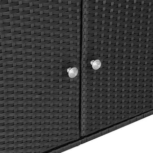 Gartenschrank Monscia schwarz