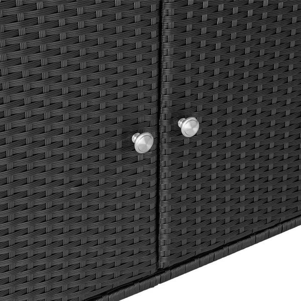 Gartenschrank Monscia schwarz