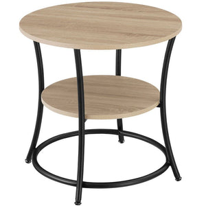 Beistelltisch Saint Louis Industrial Holz hell, Eiche Sonoma