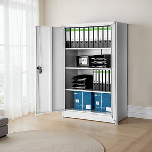 Aktenschrank grau