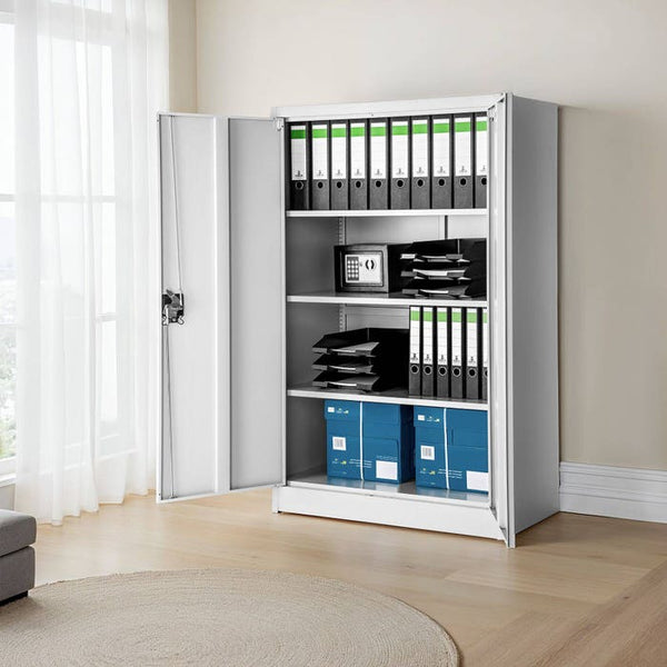 Aktenschrank grau