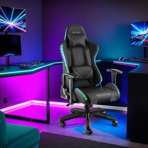 Tartaros gaming chair, black/black 