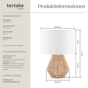 Tischleuchte Lignea Lux