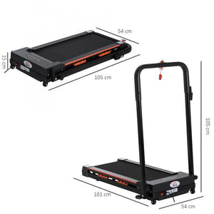 Elektrisch Laufband mit LCD Display Faltbares 1-6Km/h Stahl