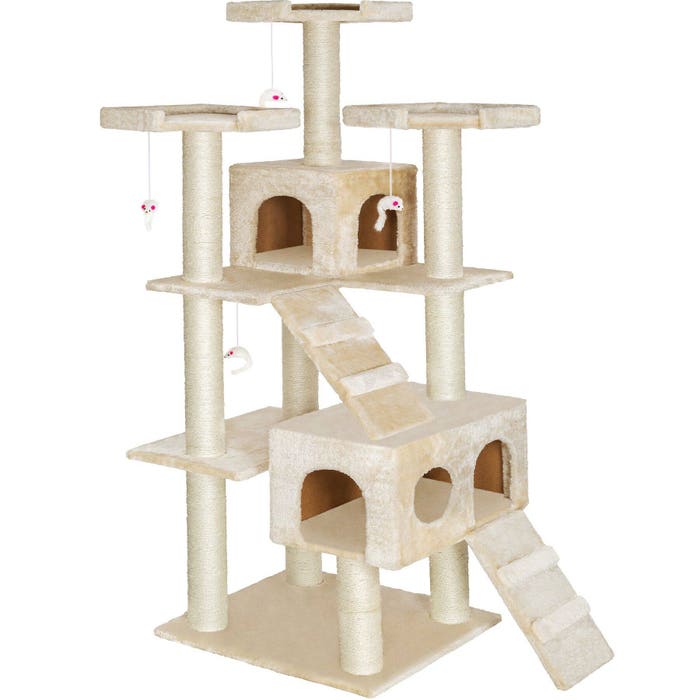 Kratzbaum Knuti beige