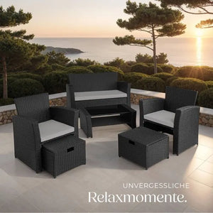 Rattan Sitzgruppe Modena