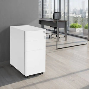 Aktenrollschrank Parvus weiss