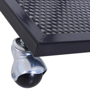 Beistelltisch C-Form rollbar Rollwagen Nachttisch