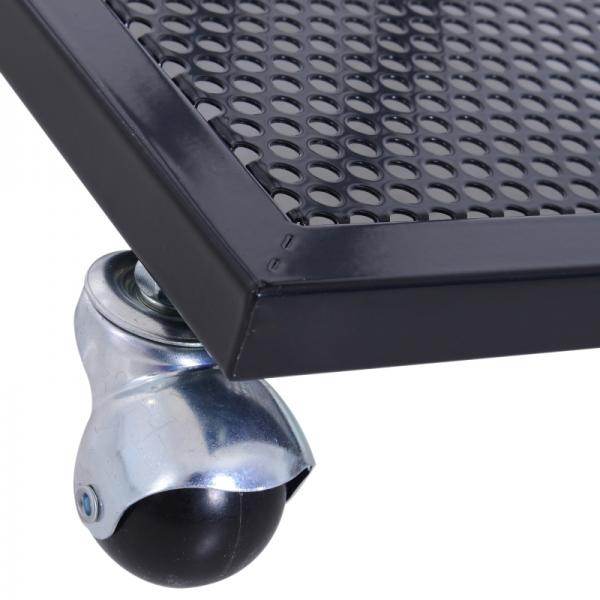 Beistelltisch C-Form rollbar Rollwagen Nachttisch
