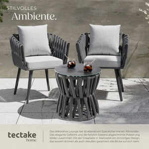 Aluminium Gartenlounge-Set Lugano