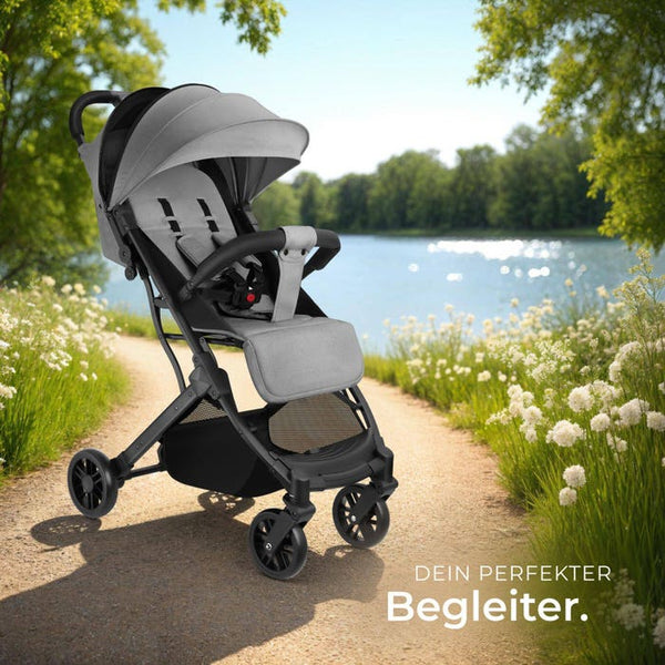 poussette Finn grise 