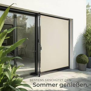 Klemmmarkise Taija beige 100 x 310 cm