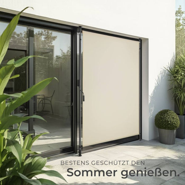 Klemmmarkise Taija beige 100 x 310 cm