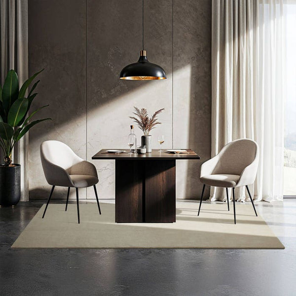 Tapis à poils courts Soft Zone beige 120 x 170 cm 