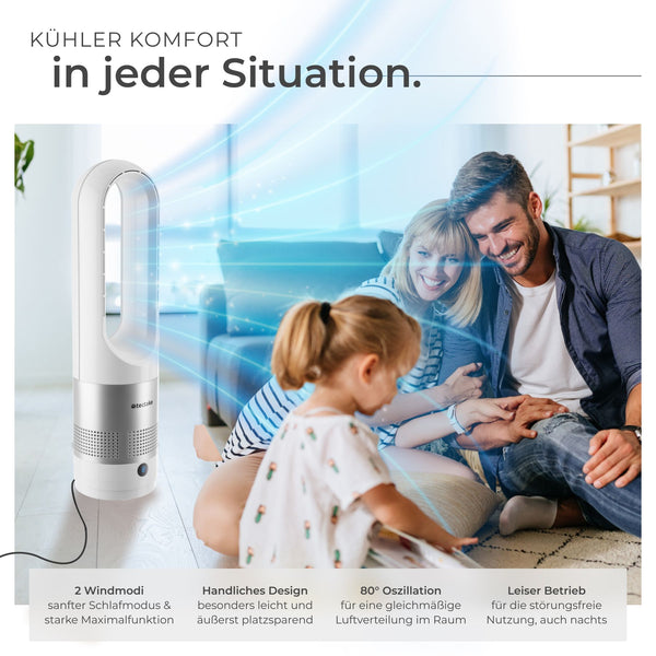 Turmventilator Polar weiss
