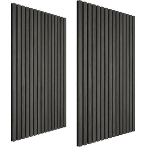 Akustikpaneele Sonic Wall Eiche schwarz 2er Set