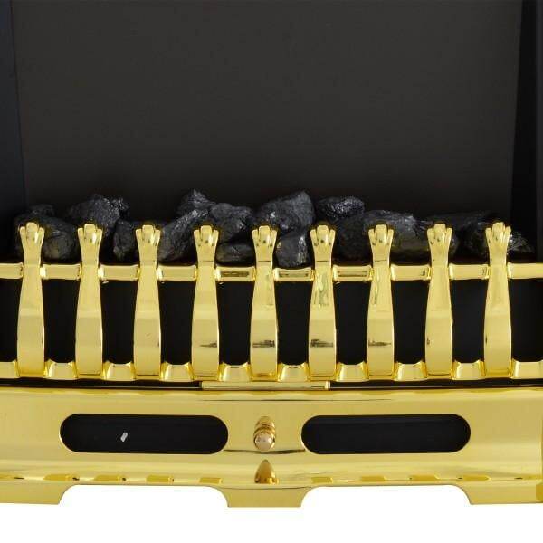 Elektrokamin 1000/2000 Watt Design Gold